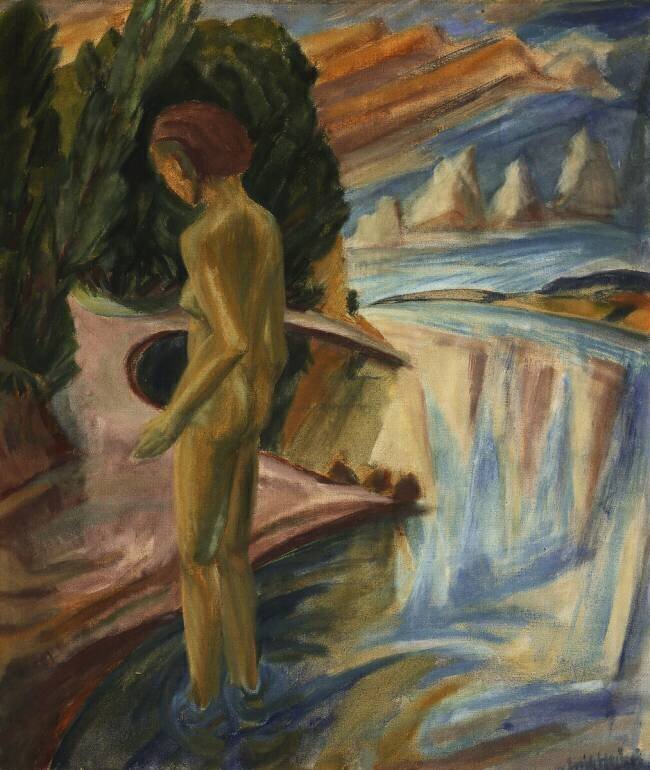Récolte de foin Max Beckmann