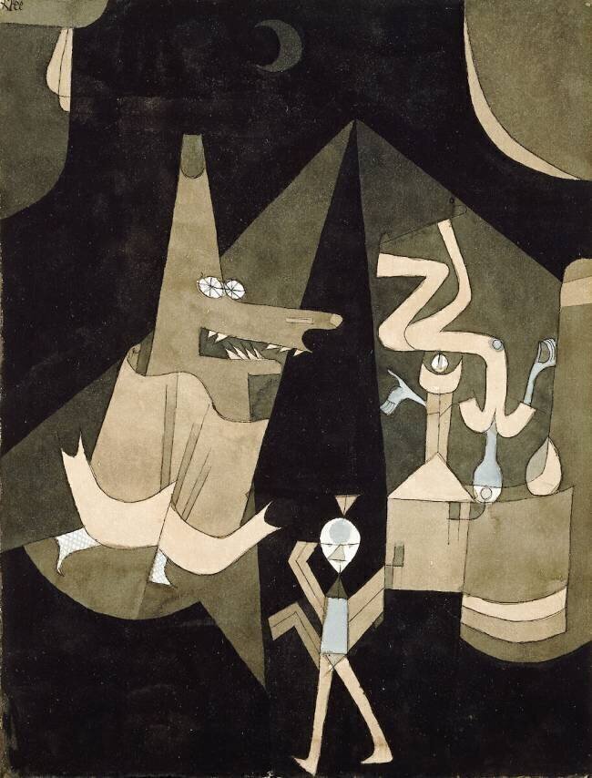 Hexen-Scene, 1921 Paul Klee