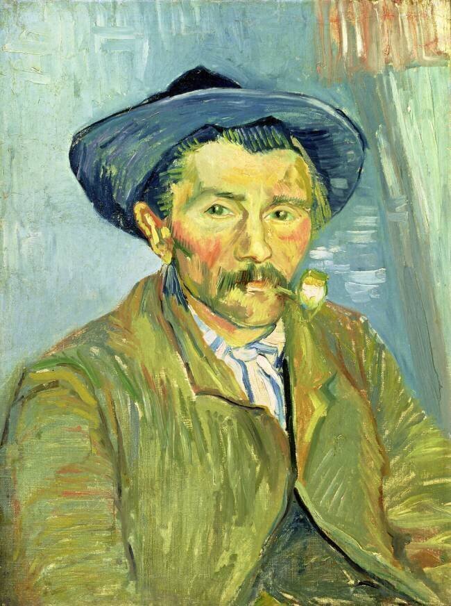 Homme fumant Vincent van Gogh