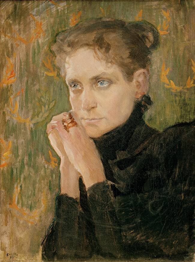 Ida Aalberg, actrice finlandaise Akseli Gallen-Kallela