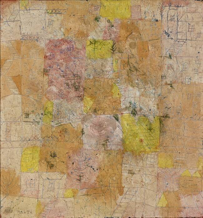 Idylle de banlieue Paul Klee