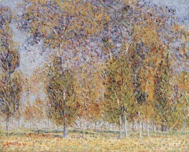 Impression d'automne Gustave Loiseau