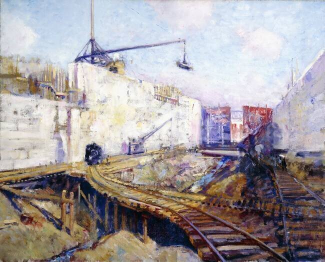 In the Lock Alson S. Clark