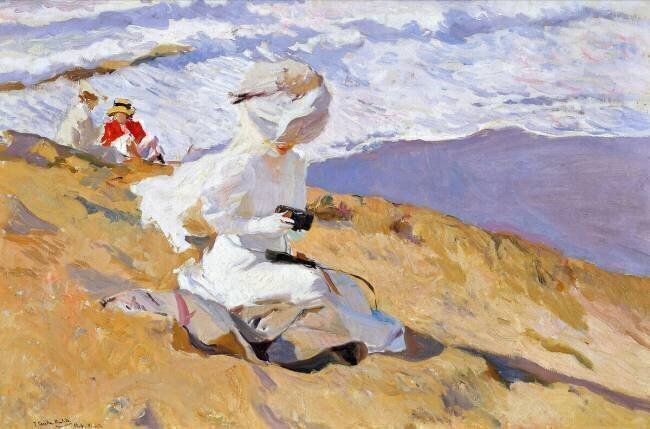 Instantané Joaquin Sorolla y Bastida