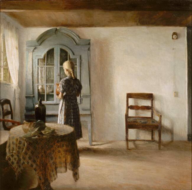 Intérieur Peter Vilhelm Ilsted