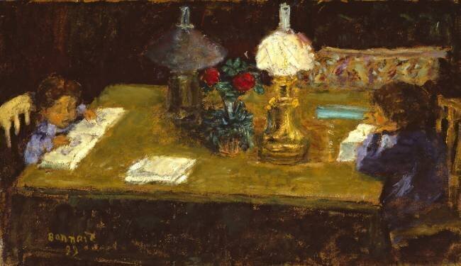 Intérieur : Les enfants de la Terrasse Pierre Bonnard