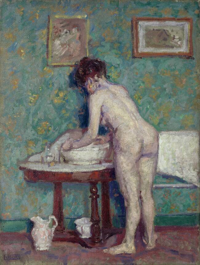 Intérieur avec Nu Spencer Frederick Gore