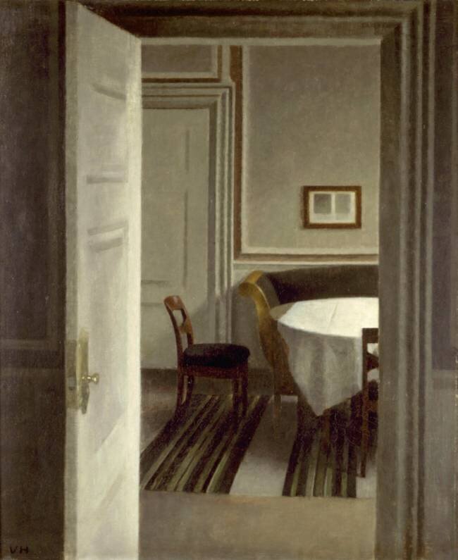 Intérieur, Strandgade, 30 Vilhelm Hammershoi