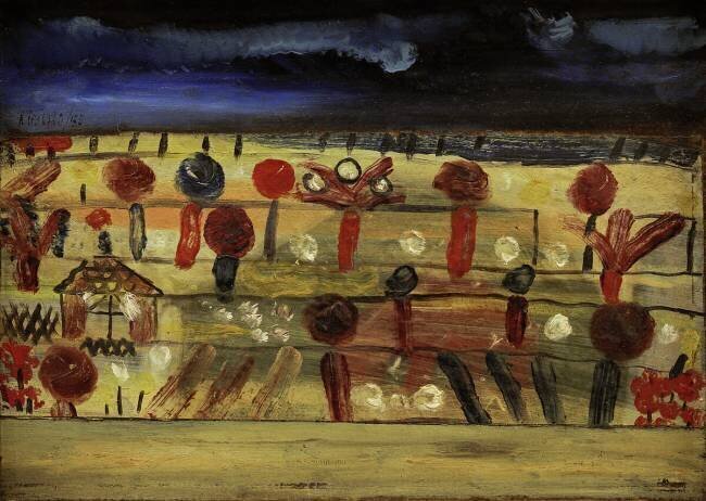 Jardin dans la plaine II Paul Klee