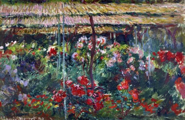 Jardin de pivoines Claude Monet