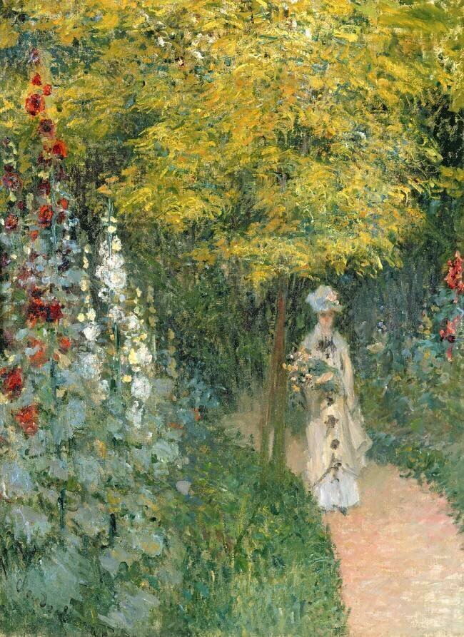Jardin de roses Claude Monet