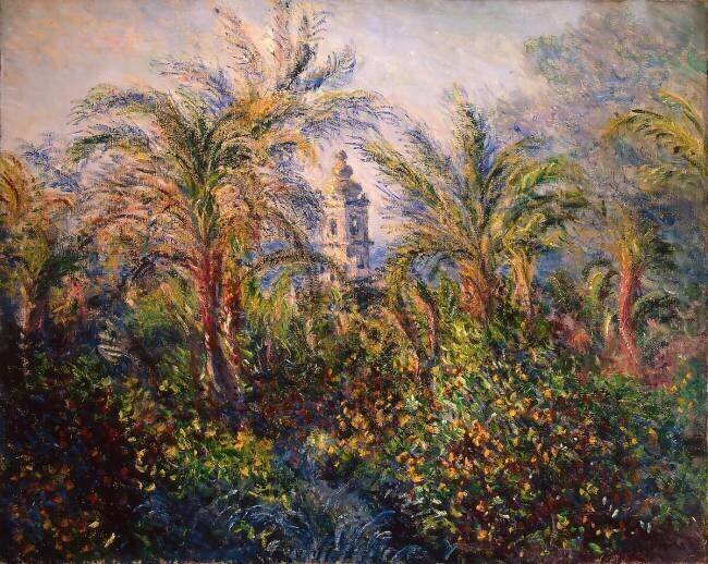 Jardin à Bordighera Claude Monet