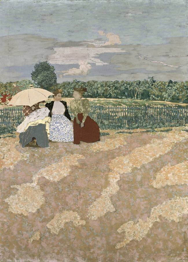 Jardins publics : les nourrices Edouard Vuillard