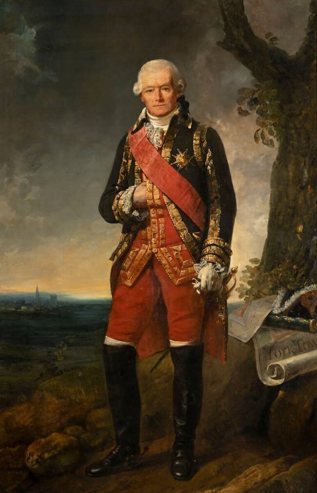 Jean-Baptiste-Donatien de Vimeur, comte de Rochambeau (1725-1807) Charles Philippe Larivière