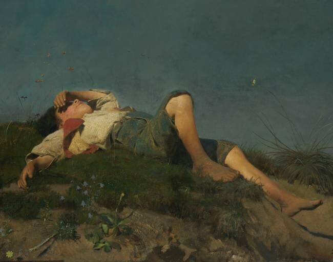 Jeune berger Franz Seraph von Lenbach