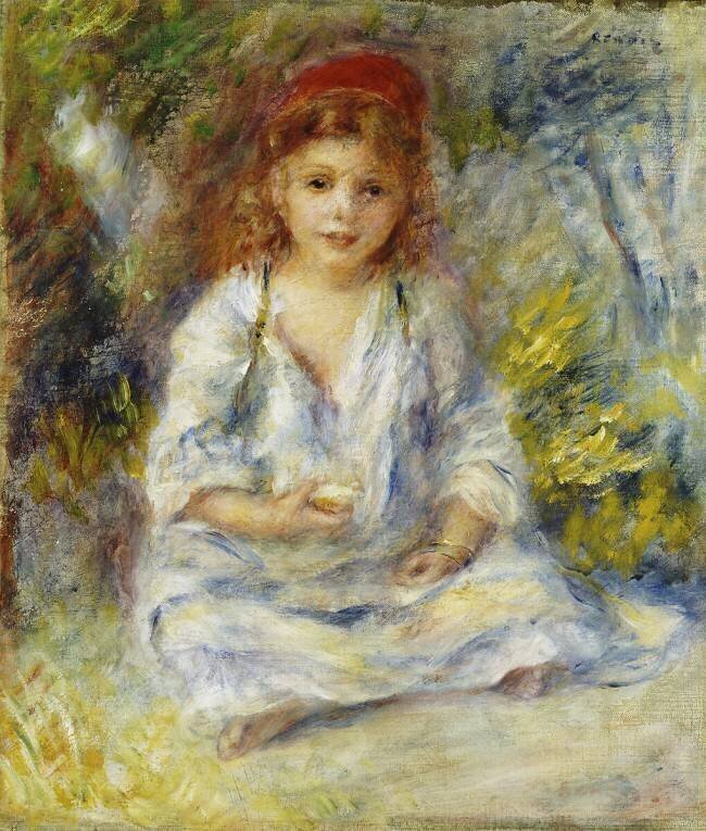 Jeune fille algérienne Auguste Renoir