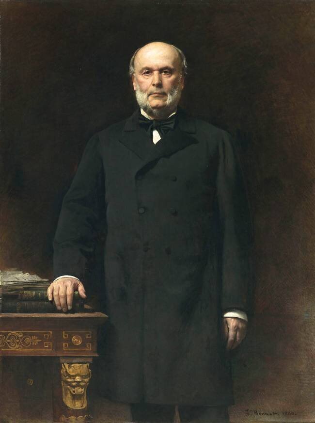 Jules Grévy (1807-1891), avocat et homme d'Etat français, président de la République de 1879 à 1887 Léon Bonnat