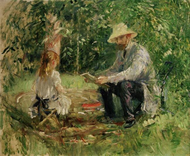 Julie et Eugène Manet Berthe Morisot