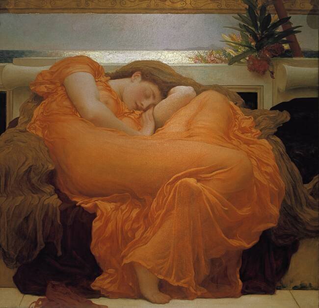 June flamboyante Frederic Leighton