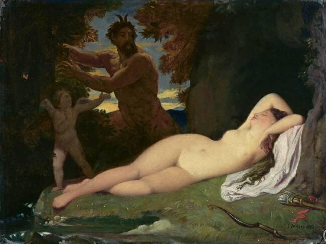 Jupiter et Antiope Jean-Auguste-Dominique Ingres