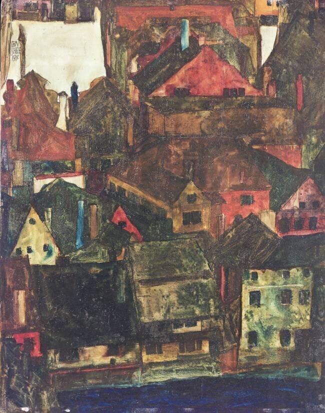 Krumau Egon Schiele