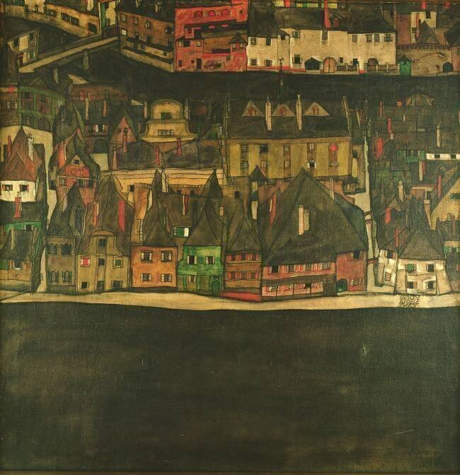 Krumau, la petite ville Egon Schiele