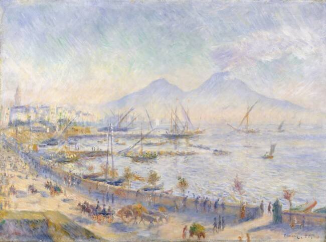 La baie de Naples Auguste Renoir