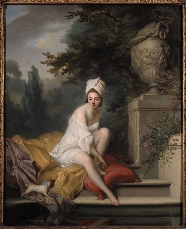 La Baigneuse Johann Anton de Peters