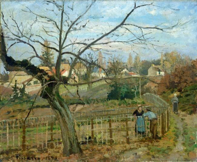 La barrière Camille Pissarro