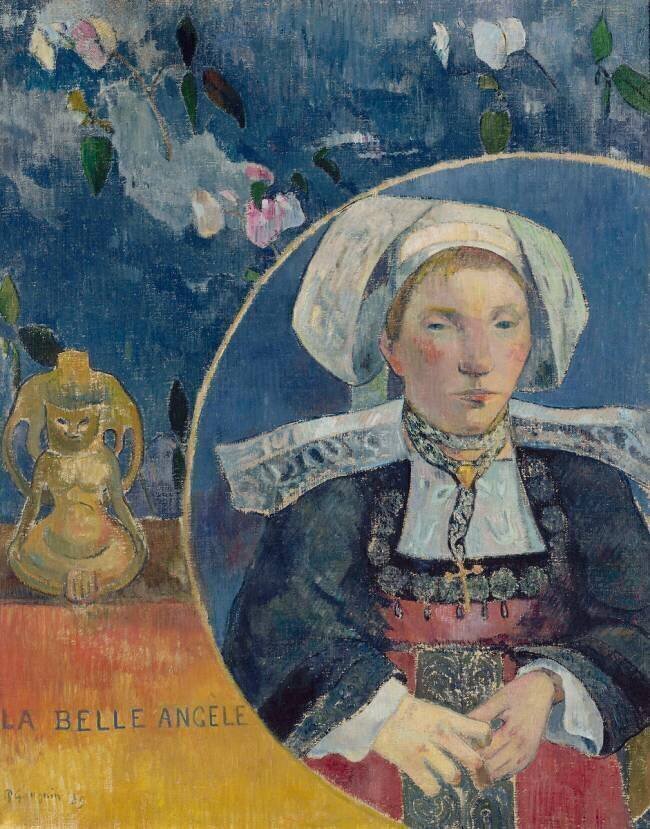 La belle Angèle, Mme Satre (1868-1932) hôtelière à Pont Aven Paul Gauguin