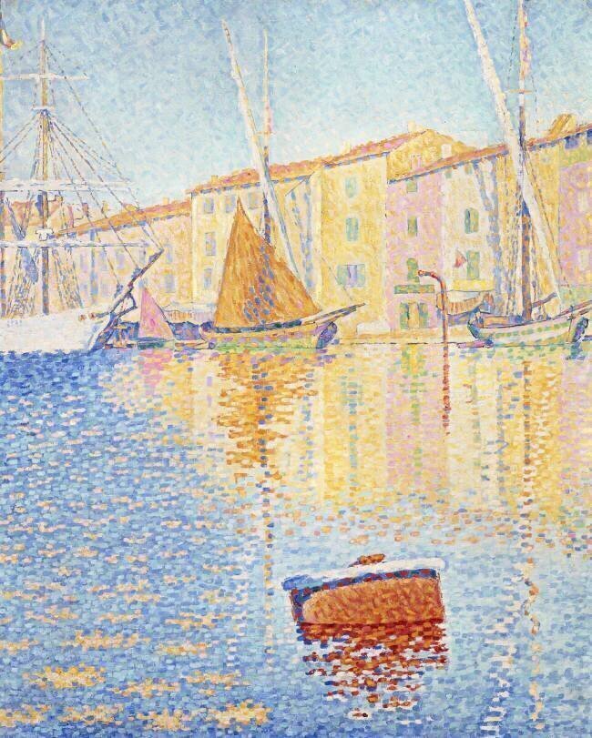 La Bouée rouge, Saint-Tropez Paul Signac