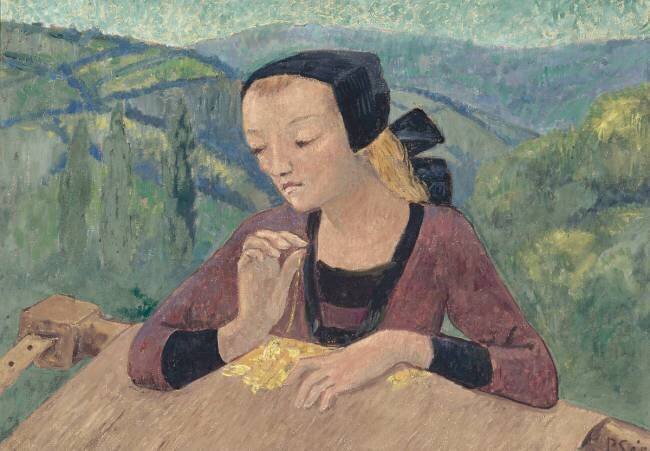 La Brodeuse Paul Serusier