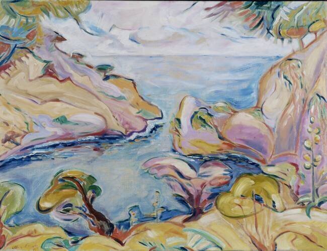 La Calanque de Figuerolles a La Ciotat Achille-Emile Achille Emile Othon Friesz