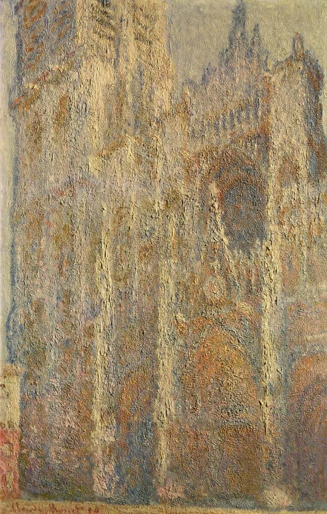 La cathédrale de Rouen Claude Monet