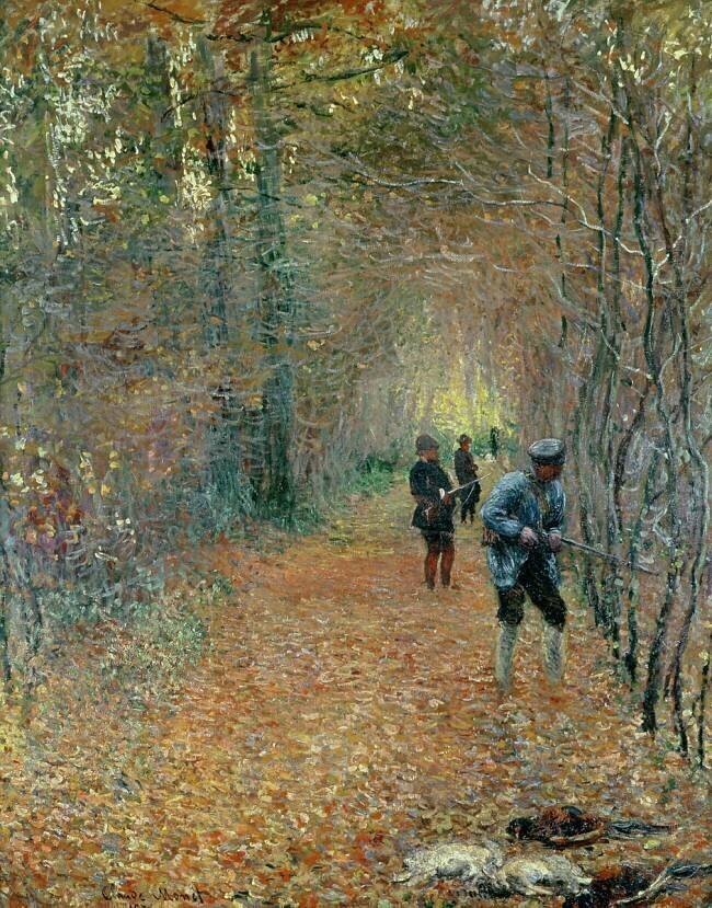 La chasse Claude Monet