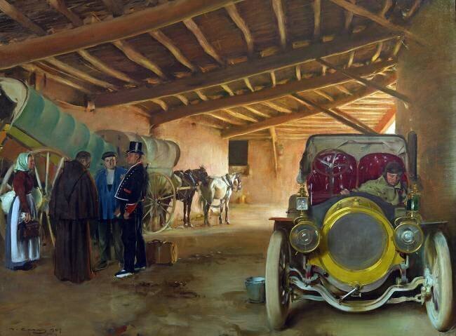 La cochera Ramon Casas i Carbo