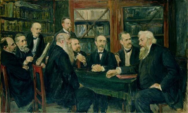 La convention des professeurs de Hambourg Max Liebermann