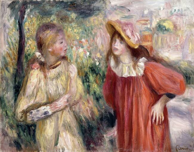 La Conversation Auguste Renoir