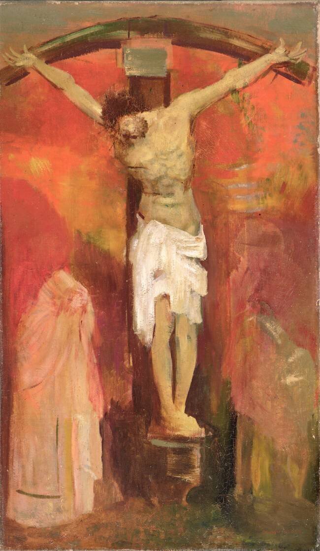 La Crucifixion Odilon Redon