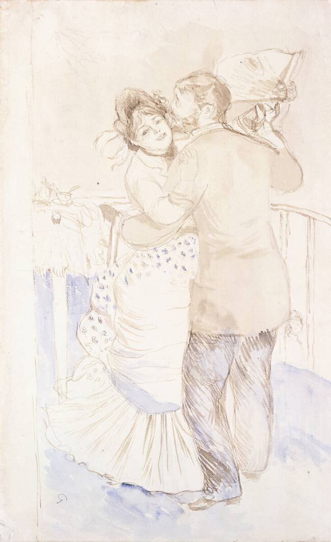 La danse champêtre Auguste Renoir