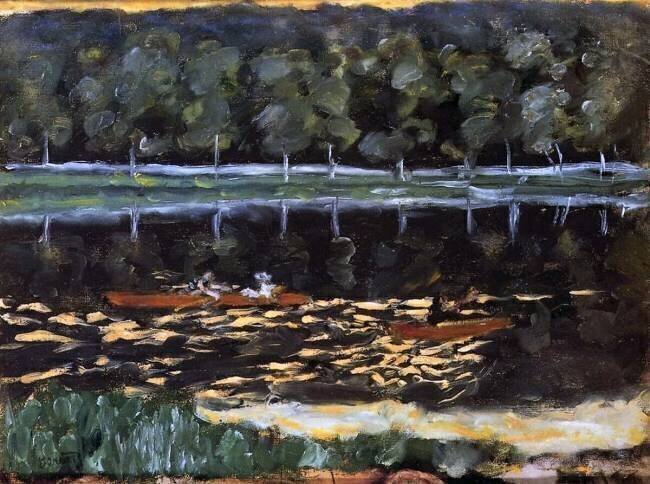 La fête de l'aviron Pierre Bonnard