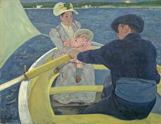 La fête du bateau Mary Cassatt