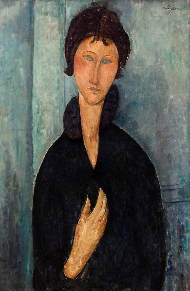 La femme aux yeux bleus Amedeo Modigliani