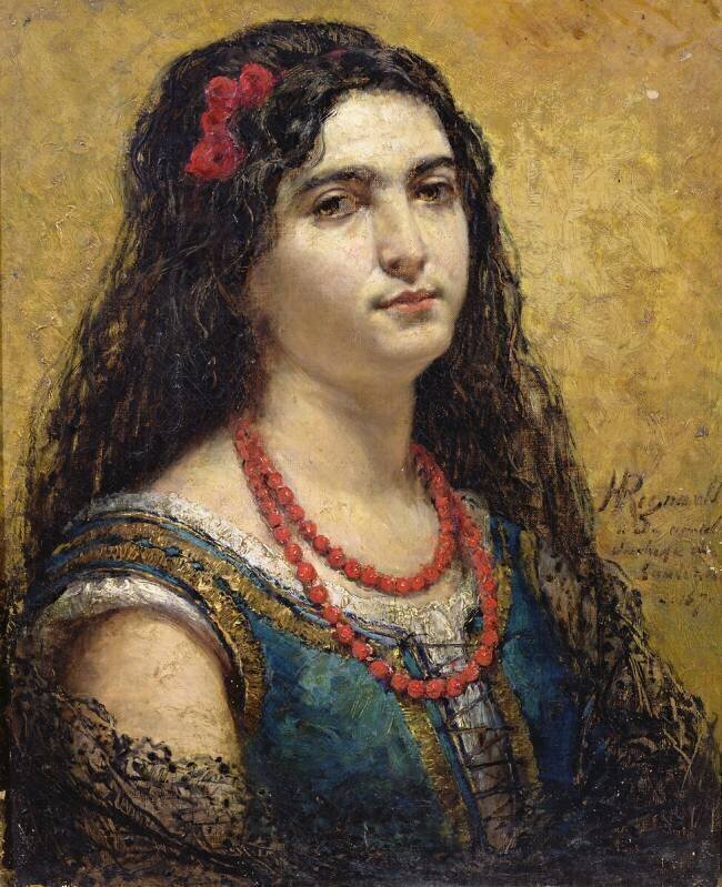La femme espagnole Henri Regnault