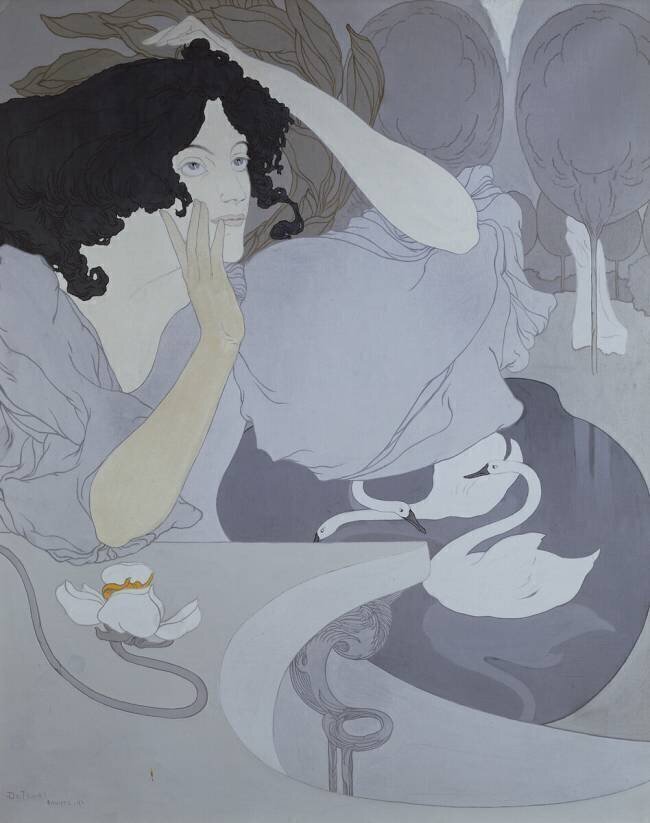 La fille de Léda Georges de Feure