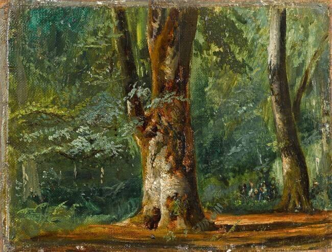 La Forêt de Compiègne Paul Huet
