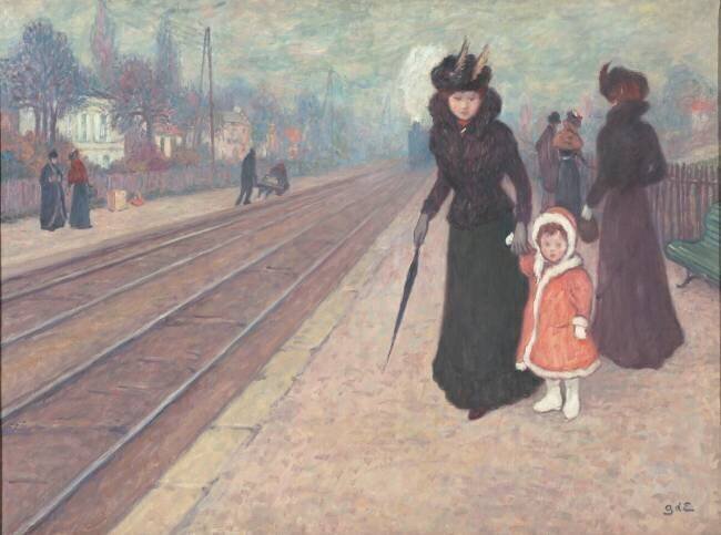 La gare de banlieue Georges D'Espagnat