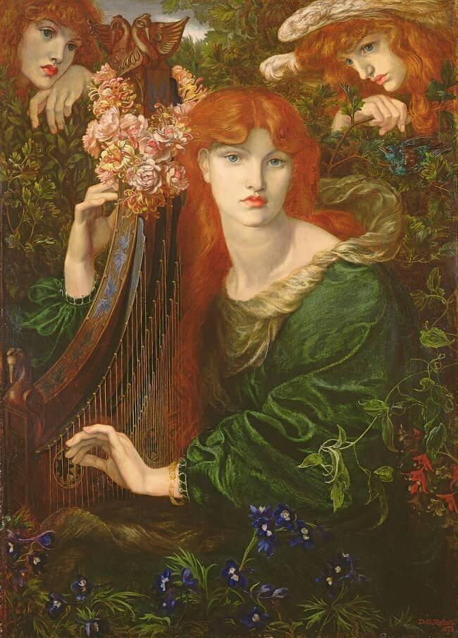 La Ghirlandata Dante Gabriel Rossetti