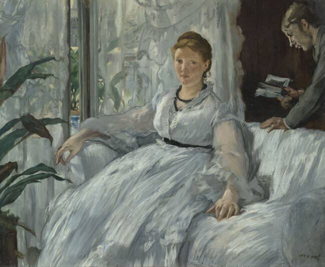 La lecture Edouard Manet