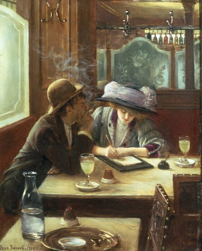 La lettre Jean Béraud